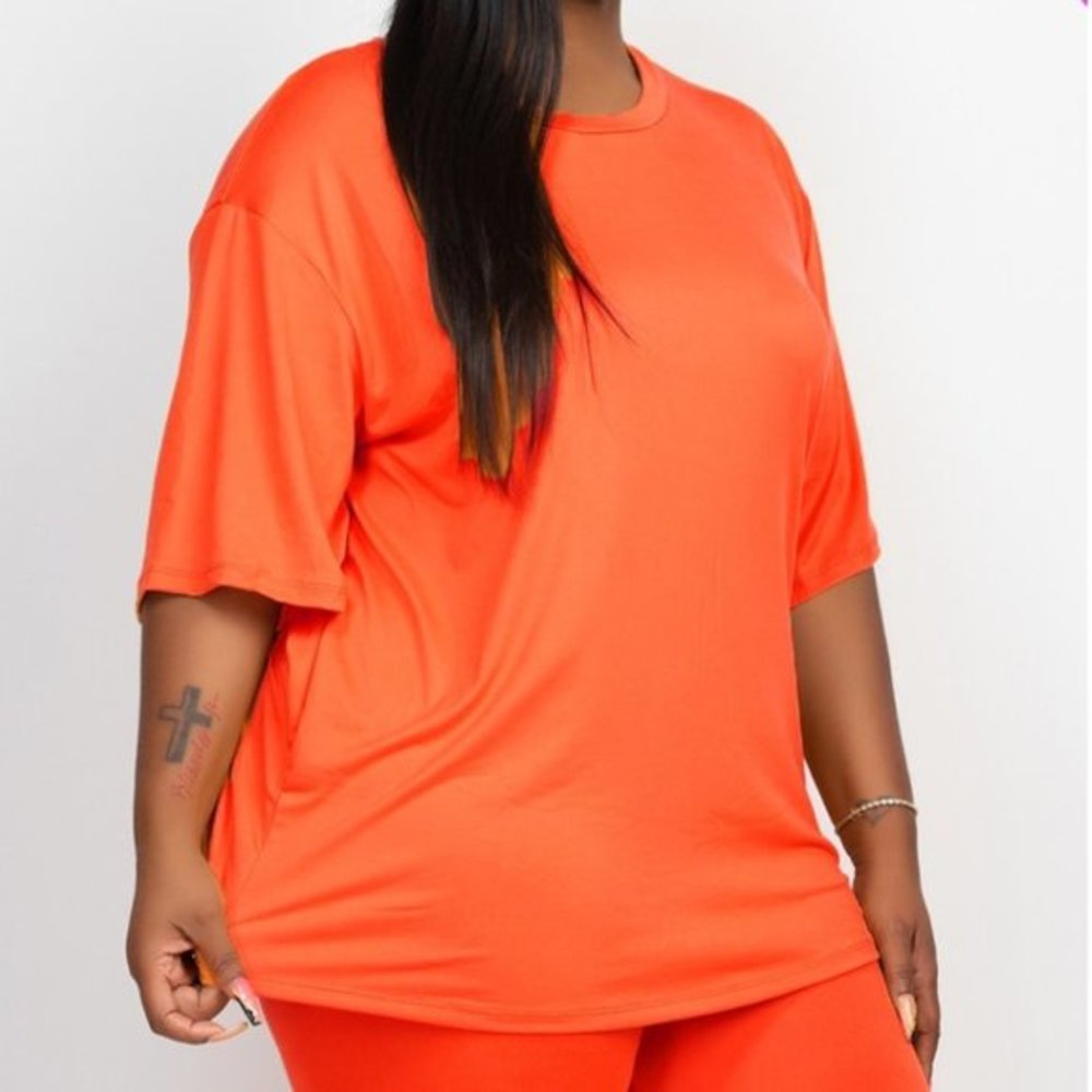 2-PC Biker Short Set